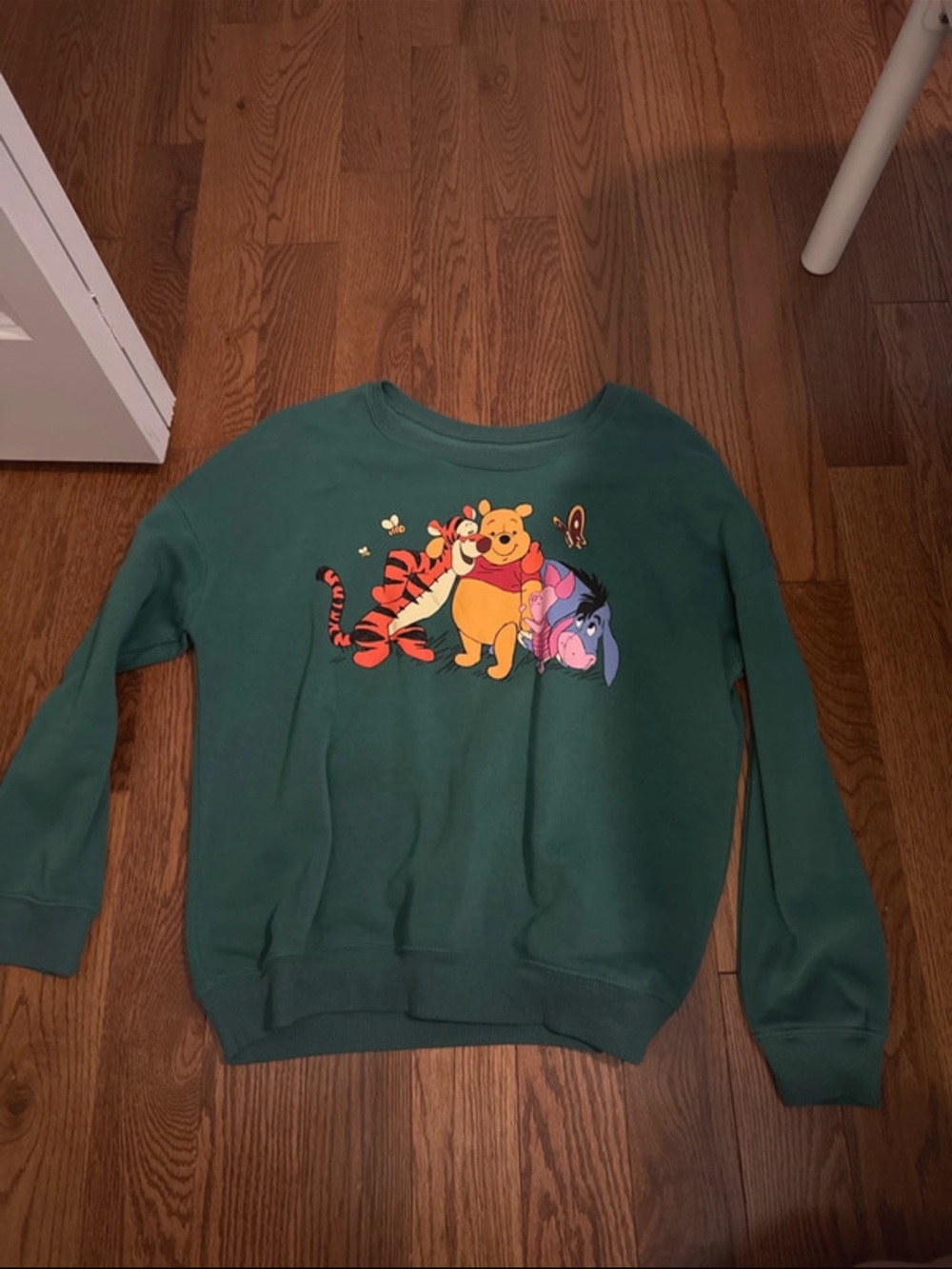 Forest Green Winnie the Pooh Crewneck Sweatshirt